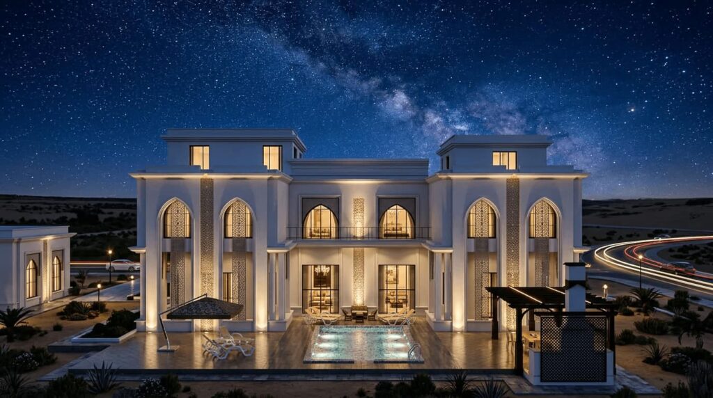 mydesign3d-exterior-design-arabic-palace-night-pool-exterior-242