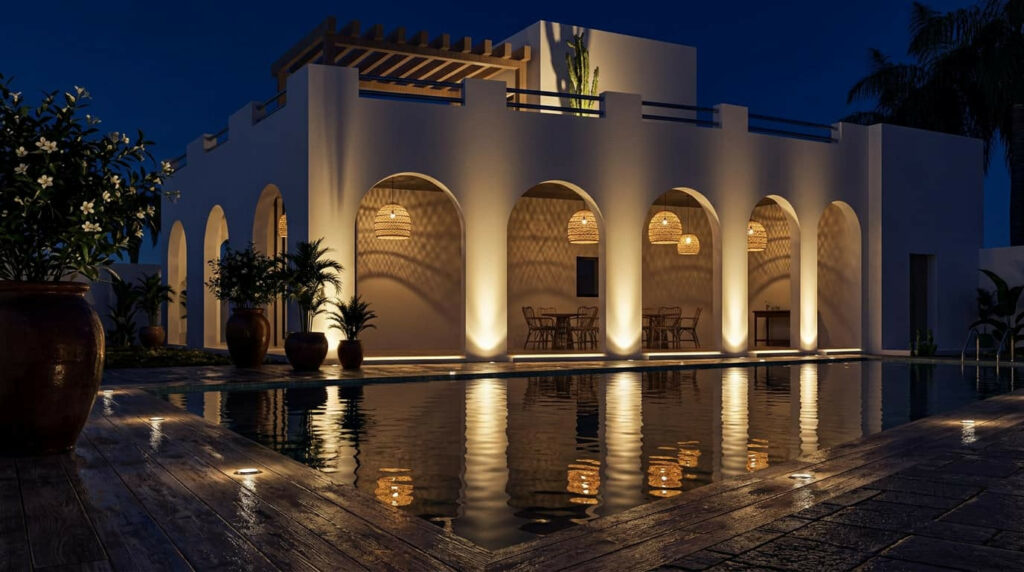 mydesign3d-exterior-design-arabic-palace-night-reflection-render-243