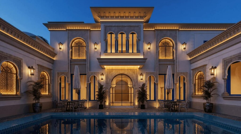 mydesign3d-exterior-design-arabic-villa-pool-night-exterior-247