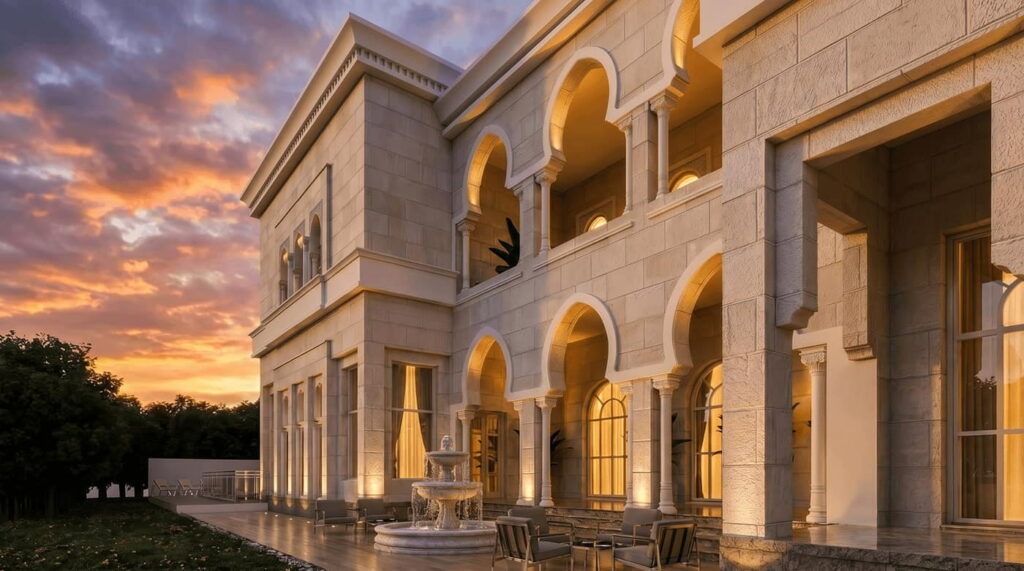 mydesign3d-exterior-design-arabic-villa-sunset-arcades-render-248